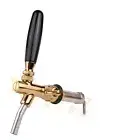 Long Shank Golden Beer Draft Tap faucet With Flow Control 100mm Home Brew FP