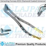 Extracting Forceps 151 Diamond Coated Universal Serrated Lower Incisors Cuspids