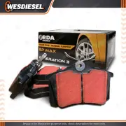 4Pcs Front RDA GP MAX Disc Brake Pads fits Kia Sorento Ssangyong Korando (for: Kia)