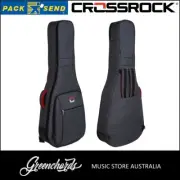 Crossrock Classical Nylon String Guitar Hybrid Case Gig Bag 25mm Rigid Padding