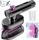 Travel Steamer Iron, 2-IN-1 Clothes Steamer Handheld,Portable Mini Steam