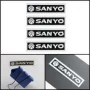 SANYO logo badge Sticker Decal waterproof 47mm(1.85")X12mm(0.47")