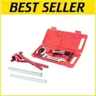 Professional Double Flaring Tool Kit with Tube Bender for Plumbing & HVAC
