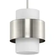 Progress Lighting P500398 Silva 10"W Mini Pendant - Nickel