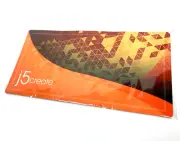 j5create j5 Create Mouse Pad Gaming Keyboard Large Desk Mat Orange Mousepad
