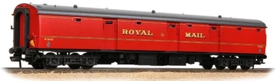 Bachmann 39-770K OO Gauge BR Mk1 POT Post Office Red Stowage Van W80423