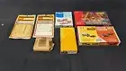 HO scale Scenery Models: Picket Fencing, Milk Platform Depot, Boats, Wagons