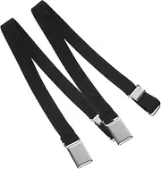[TOGEVAL] 2pcs Children's Elastic Band Pants Boy Elastic Belts Girl Stretchy Belt Boys Stretchy Belt Elastic Waist Belts for Girl Belts for Jeans Belt Black Polyester, Black
