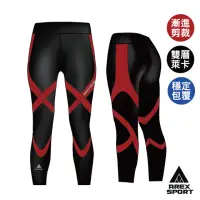 在飛比找momo購物網優惠-【AREXSPORT】女款強力包覆重壓縮褲(慢跑/馬拉松/健