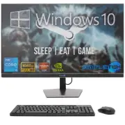 Aio All IN One 27 " I5 10th Win10 4gb 240gb PC Desktop Computer Workstation PC _