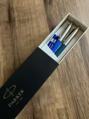 Parker JOTTER Ballpoint Pen,ORIGINAL BLUE/PEACOCK BLUE+REFILLS, Gift Box(2 PENS)