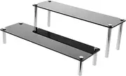 HOOTNEE Metal Acrylic Cake Cupcake Stand Square Tower Design Dessert Table Display Stand Large Capacity
