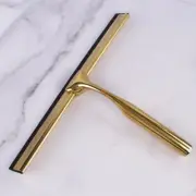 Shower Squeegee Window Glass Cleaner with Silicone Brush Hook Holder Car Mirror