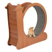 Pet Kitten Running Wheel Cat Exercise Wheel Climbing Tree Indoor Treadmill Toy