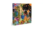 500pc eeBoo Jigsaw Puzzle Kids Educational Game Bookstore Astronomers 10+