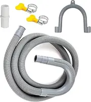 Universal Washing Machine Hose, Drain Hose Washing Machine, 2/2.5/3/4/5/6 m Drain Hose Extension for Washing Machines, Drain Hose Extension, for Washing Machines, Dishwasher