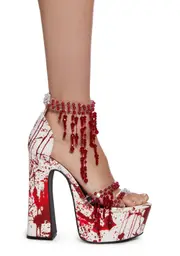 [Trickz N' Treatz] Holy Revelation Platform Heels - Scream Queen