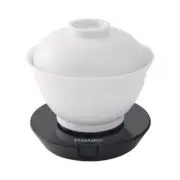 THANKO Ultra High Speed Rice Cooker Warm side dishes Bowl shaped 2-stage DNBRRCS