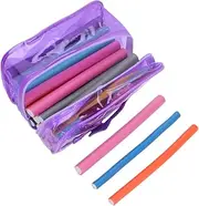 Baluue Diy Hair Styling Tools 1 Pack Wave Hair Curler Curling Sticks Spiral Curls Flexible Curlers