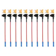 Fuse Tap 24V 12V Car Add A Circuit Fuse Tap with 5A Fuses, 10pcs