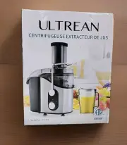 NEW Ultrean Juicer Machine, 800w Juicer w/ Big Mouth 3” Feed Chute, Dual Speeds