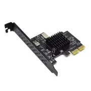 PCIe to USB3.1 Type E Front Panel Adapter Card PCI-e 2x USB3.1 GEN2 10G Card