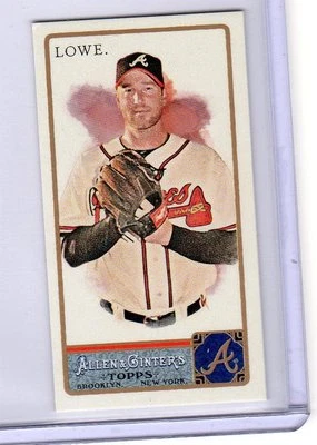 2011 ALLEN & GINTER A&G MINI DEREK LOWE #296