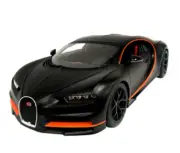 Bburago 1:18 Bugatti Chiron Sport Matte Black Diecast Model Racing Car