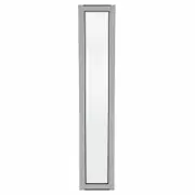 2040 x 300mm Door Frame Silver Grey Aluminium Entry Unassembled
