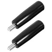 2 Pcs Machine Tool Handwheel Thread Handle Grip Lathe Crank