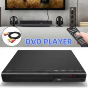 Region Free DVD/SVCD/CD/VCD Disc Player & Remote USB/RCA/AUX For TV Projector AU