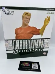 2010 DC Direct AQUAMAN STATUE DC Chronicles Justice League 449/1000 New MIB