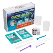 Fun Express STEAM Glow-in-the-Dark Lab Science Kit, 8 1/4" x 6 3/4" - 14 Piece