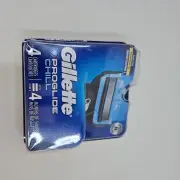 Gillette Proglide Chill Razor Blade Refills 4 Cartridges New In Box