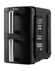 [Ninja] Double Stack XXL 2 Drawer Air Fryer 7.6L SL300ANZ in Black/Satin Silver