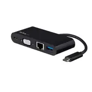StarTech.com USB C Multiport Adapter - Mini USB-C Dock w/ Single Monitor VGA