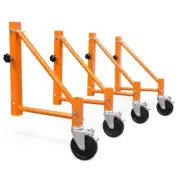WEN Universal Baker Scaffold Outriggers with 5 in. Locking Casters (4-Pack)