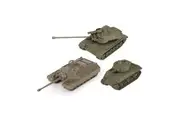 World of Tanks Miniatures Game USA Tank Platoon 4 Expansion (T26E4 SuperPershing, T95, M4A3E2 Sherman Jumbo)