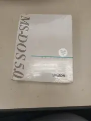 Microsoft MS-DOS 5.0 3.5 inch Floppy Disk Uniron BRAND NEW SEALED VINTAGE