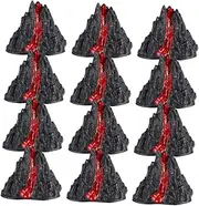 SUPVOX Volcano Models Toys 12pcs Volcano Statue Set for Home Office Educational