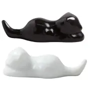 2 Pcs Lucky Chopsticks Rest Cat Toys for Indoor Cats Shaped Stand