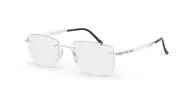 Silhouette Venture 5537/IC 7000 Men's Glasses Silver Size 52 - Private Health Rebate - Blue Light Block Available