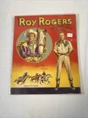 Roy Rogers Rodeo Cut Out Paper Dolls 1948 Whitman #995