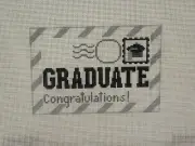 Graduate Mini Letter (RD175) Needlepoint Canvas