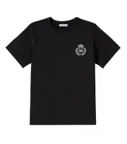 [Dolce & Gabbana Kids] Dolce & Gabbana Kids Logo cotton jersey T-shirt Y 14 black