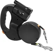 Retractable Dog Lead – - Extendable for, Anti-Pull Design | Heavy-Duty Pet with 360° Swivel, Reflective Tape, Ergonomic Handle, Ideal for Training, Walking