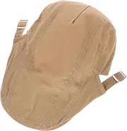 [VALICLUD] Trendy Newsboy Cap Breathable Cotton Hat Men's Beret Work Uniform Lightweight Peaked Hat 1920s Style Cap Khaki
