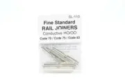 Peco - OO/HO Scale - Code 75 Fine Standard Rail Joiners - SL110