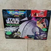 Vintage SEALED 1994 Micro Machines Star Wars The Death Star Galoob