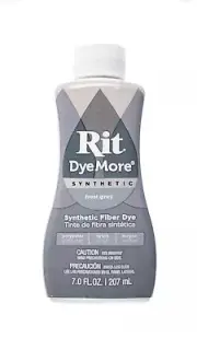 Rit DyeMore Synthetic Fiber Dye - Frost Grey, 7 oz